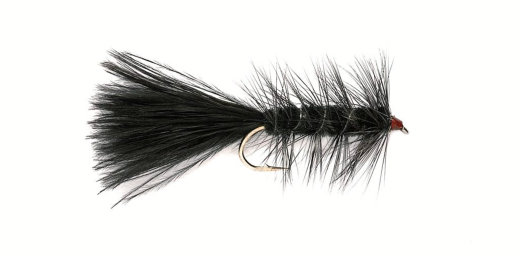 Streamer Wooly Bugger Black Weighted von Fulling Mill